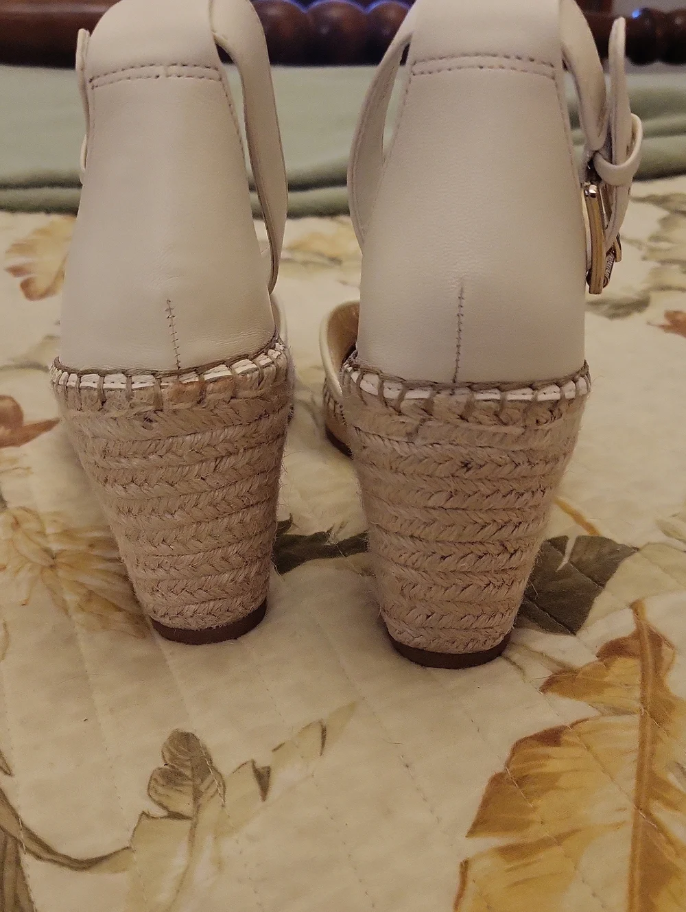 Vince Camuto Leather And Jute Espadrille